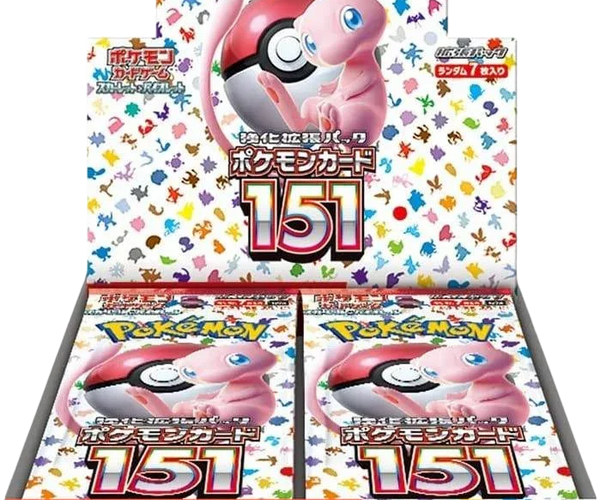 pokemon 151 booster box japan Pokemon TCG