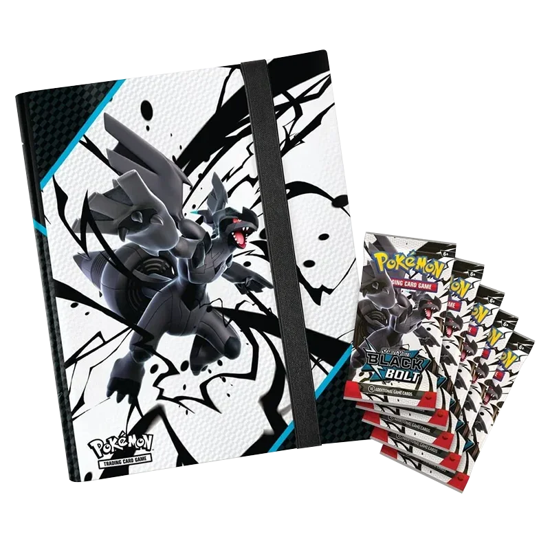 Colección Pokémon Black Bolt Binder - Scarlet & Violet [SV10.5 Colección Pokémon Black Bolt Binder - Scarlet & Violet [SV10.5