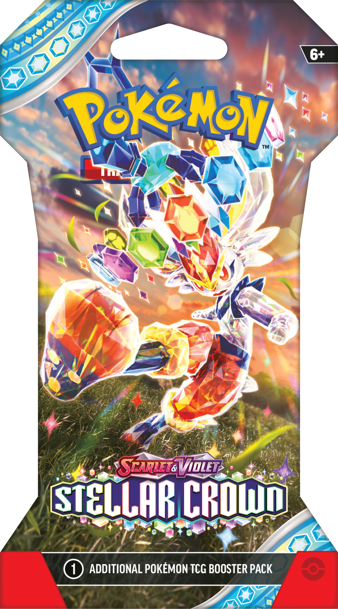 Pokemon TCG Scarlet & Violet Stellar Crown Sleeved Booster Pack The Card Vault