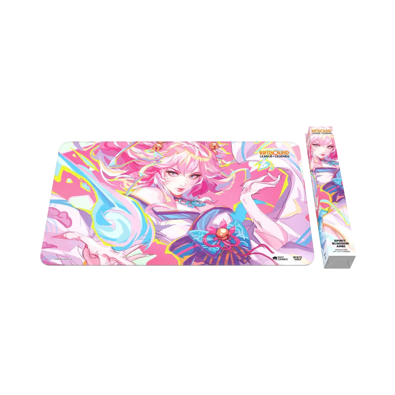 Ahri Riftbound Tft Riftbound: LoL TCG - Set 02 - Spiritforged - Playmat - Ahri – The Card ...