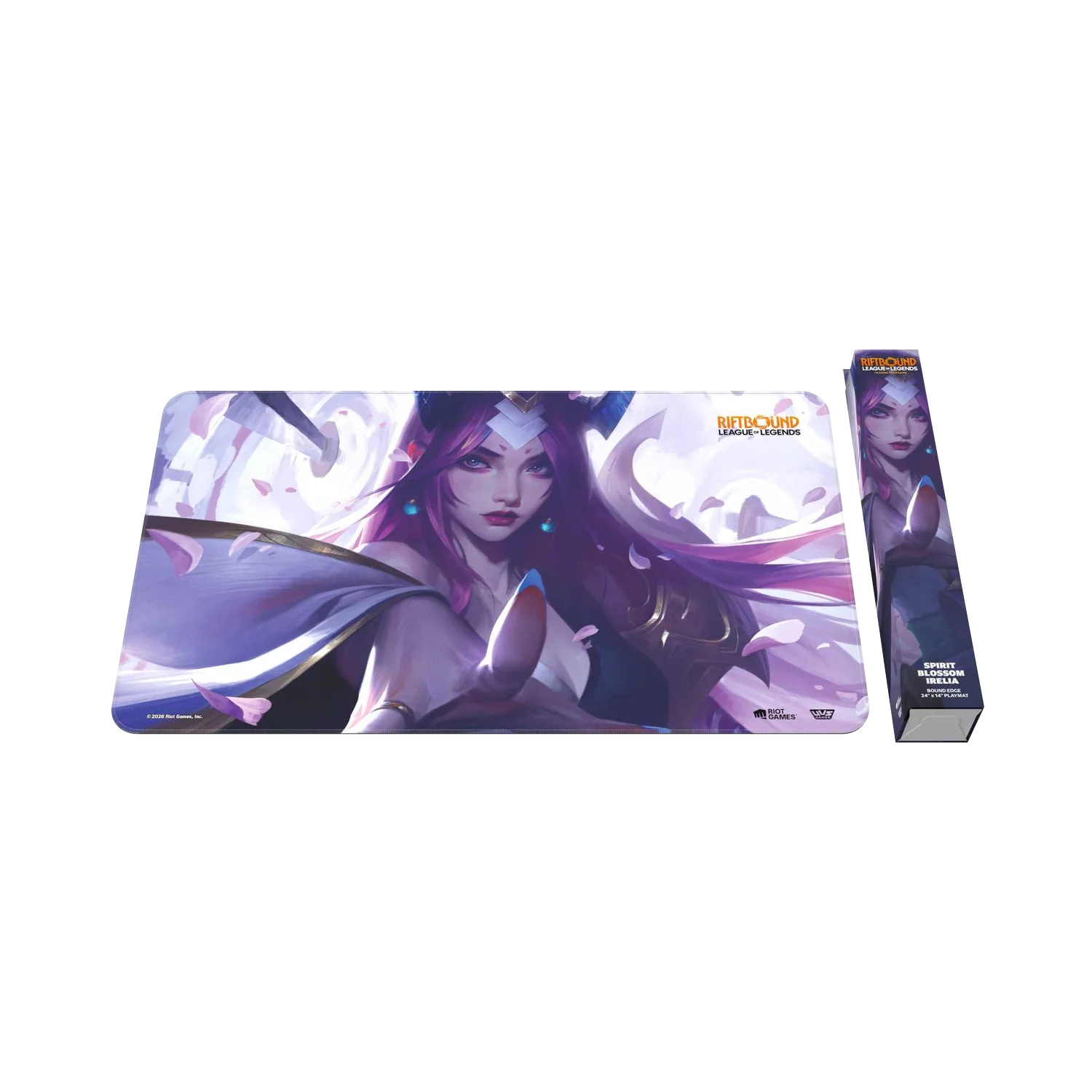 Irelia Picture Riftbound Riftbound: LoL TCG - Set 02 - Spiritforged - Playmat - Irelia – The ...