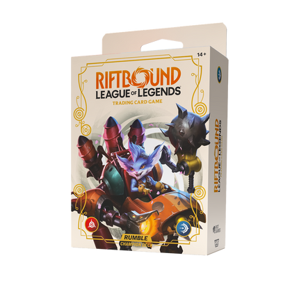 Riftbound: League of Legends TCG - Set 2 - Spiritforged - Champion Deck - Rumble