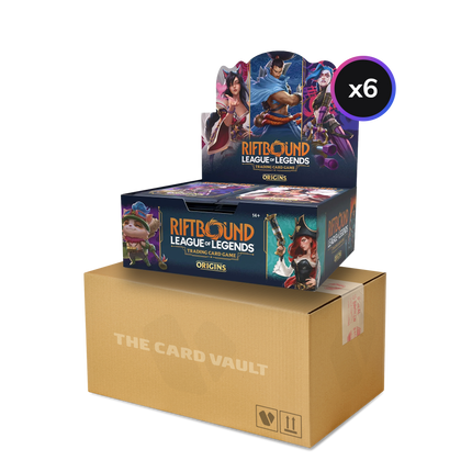 Riftbound: League of Legends TCG - Set 1 - Origins - Display Case (6x Booster Boxes)