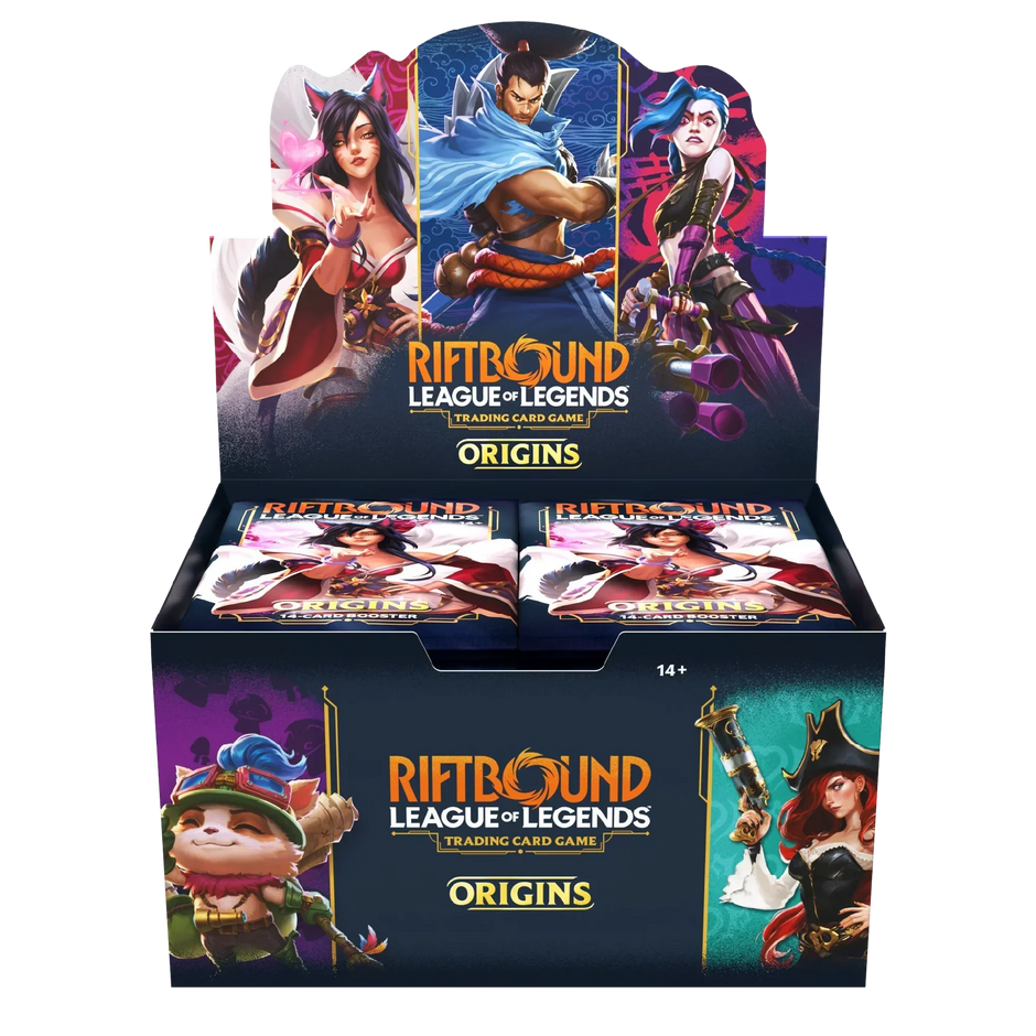 Riftbound: League of Legends TCG - Origins - Booster Box (24x Packs ...