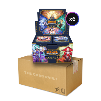 Riftbound: League of Legends TCG - Set 06 - Legacy - Display Case (6x Booster Boxes)