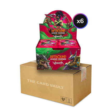 Riftbound: League of Legends TCG - Set 04 - Vendetta - Display Case (6x Booster Boxes)
