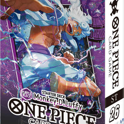 One Piece TCG - Starter Deck - (Purple-Black) Monkey.D.Luffy (ST-26)