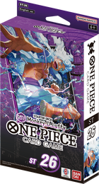 One Piece TCG - Starter Deck - (Purple-Black) Monkey.D.Luffy (ST-26)