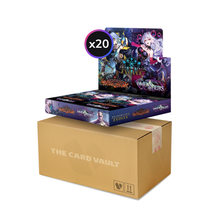 Shadowverse: Evolve - Combined Set 03 - Eightfold Retribution & Omens and Heirs - Display Case (20x Booster Boxes)
