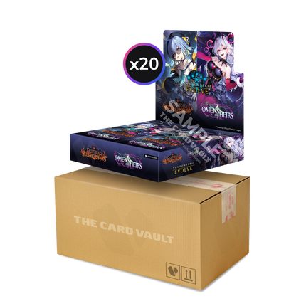 Shadowverse: Evolve - Combined Set 03 - Eightfold Retribution & Omens and Heirs - Display Case (20x Booster Boxes)