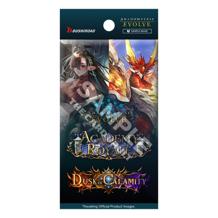 Shadowverse: Evolve - Combined Set 04 - Academy Royale & Dusk of Calamity - Booster Pack