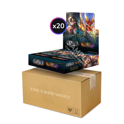 Shadowverse: Evolve - Combined Set 04 - Academy Royale & Dusk of Calamity - Display Case (20x Booster Boxes)