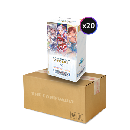 Shadowverse: Evolve - EX Crossover - The iDOLM@STER Cinderella Girls - Display Case (20x Booster Boxes)