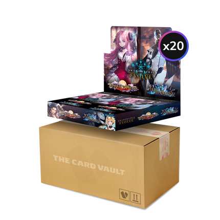 Shadowverse: Evolve - Combined Set 02 - Banquet of Dreams & Trial of the Omens - Display Case (20x Booster Boxes)