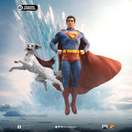 Iron Studios - Superman: Legacy - Superman and Krypto BDS Art Scale Statue 1/10