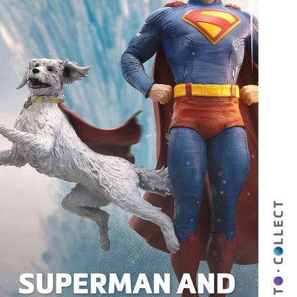 Iron Studios - Superman: Legacy - Superman and Krypto BDS Art Scale Statue 1/10