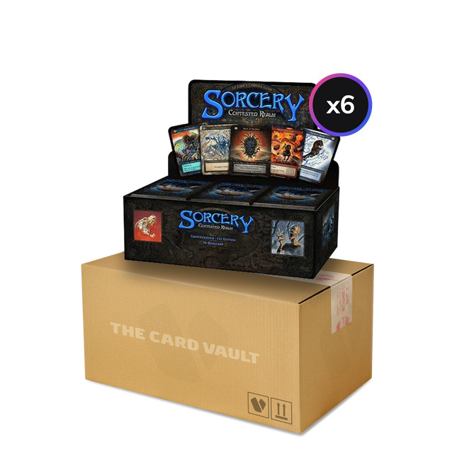 Sorcery CCG Card Packs Sorcery: Contested Realm Booster Packs  Beta Set,  Factory Sealed Collectible Card Game Packs