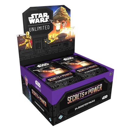 Star Wars: Unlimited - Secrets of Power - Display Case (6x Booster Boxes)