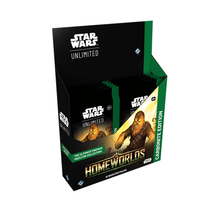 Star Wars: Unlimited - Homeworlds - Carbonite Display Case (4x Booster Boxes)
