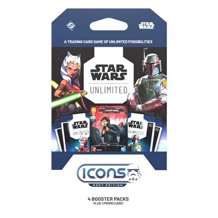 Star Wars: Unlimited - Icons 2027 Edition - 4 Pack Booster