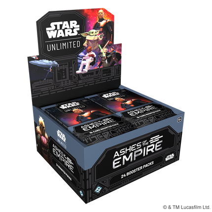 Star Wars: Unlimited - Ashes of the Empire - Display Case (6x Booster Boxes)