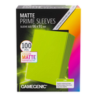 Gamegenic - Matte Prime Sleeves Lime 66x91 (100 ct.)