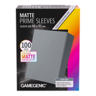 Gamegenic - Matte Prime Sleeves Dark Gray 66x91 (100 ct.)