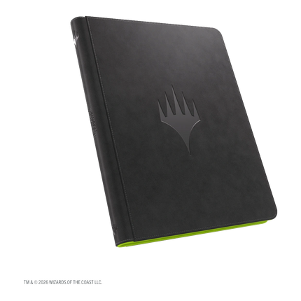 Gamegenic - Magic: The Gathering - Secrets of Strixhaven - Prime Zip-Up Album - 18-Pocket - Black/Green