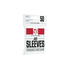Gamegenic - Just Sleeves - Standard Card Game - Red (50pk)