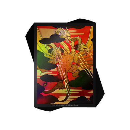 UniVersus CCG - Godzilla - King Ghidorah - Art Sleeves - 100pk