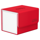 Ultimate Guard - Sidewinder XenoSkin - 100+ Deck Case - Synergy - Red/White