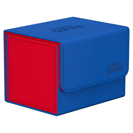 Ultimate Guard - Sidewinder XenoSkin - 100+ Deck Case - Synergy - Blue/Red
