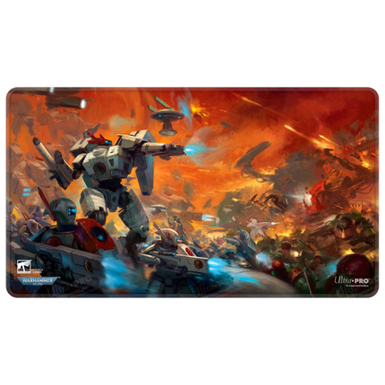 Ultra Pro - T’au Empire Stitched Edge Playmat for Warhammer 40,000