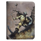 Ultra Pro - Artist Spotlight - Frank Frazetta - Warrior with Ball and Chain - 9-Pocket Zippered Premium Pro Binder