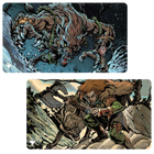 Ultra Pro - Magic: The Gathering - Innistrad Remastered - Huntmaster of the Fells / Ravager of the Fells - Double-Sided Playmat