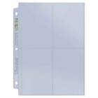 Ultra Pro - Platinum Series Pocket Pages for Cards and Photos - 4-Pocket for 3-1/2
