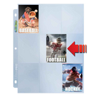Ultra Pro - Premium Series 9-Pocket Side Load Pages for Standard Size Cards - 100 Pack