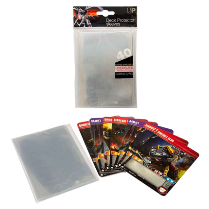 Ultra Pro - Clear Oversized Deck Protector Sleeves - 40pk
