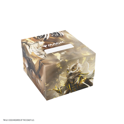 Gamegenic - Magic: The Gathering - Secrets of Strixhaven - Soft Crate 100+ XL Sideloading - Stirring Hopesinger / Inkling Token