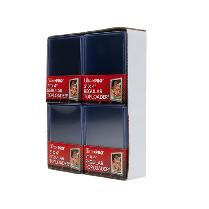 Ultra Pro - 3in x 4in Clear Regular Toploader Tray - 4 x 25Pack