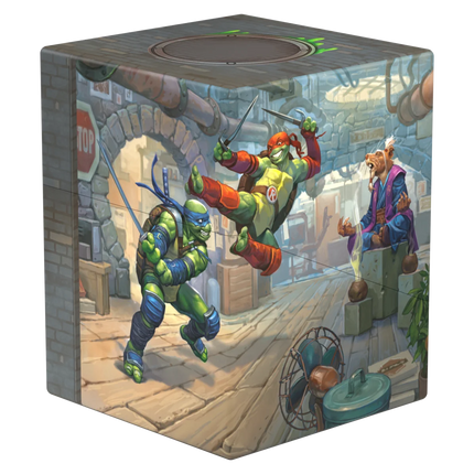 Ultimate Guard - Boulder RTE - 100+ Deck Case - Magic: The Gathering - Teenage Mutant Ninja Turtles - Turtle Lair