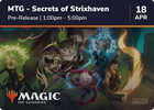 MTG Secrets of Strixhaven Pre-Release 18/04/26