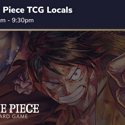 One Piece TCG Locals - 18/03/2026