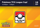 Pokémon TCG League Cup - 19/09/2026