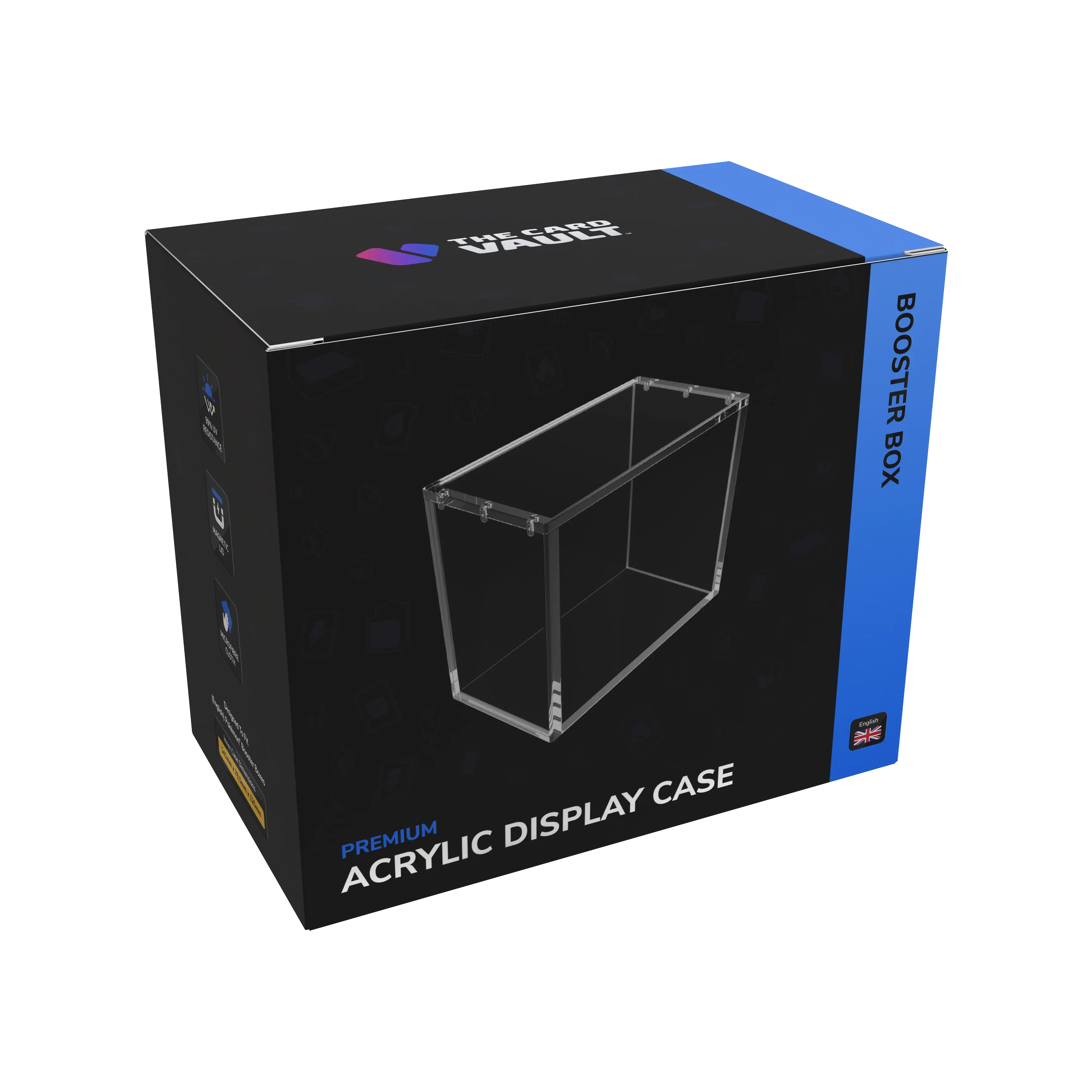 Booster Box Protector Clear Acrylic Display Case For Gundam Card Game Booster Box - Protect & Showcase Booster Box Protector Clear Acrylic Display Case For Gundam Card Game Booster Box - Protect & Showcase
