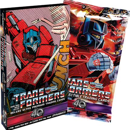 Dynamite Entertainment - 2024 Transformers 40th Anniversary Deluxe Ultra Premium Trading Cards - Mini Box