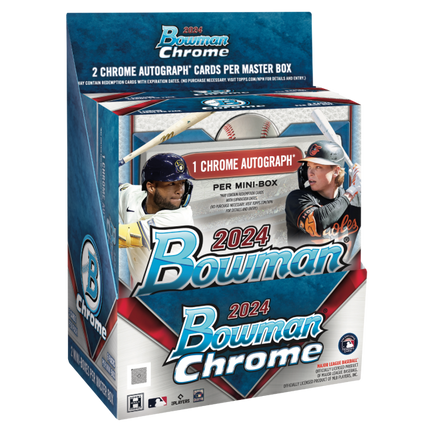 Topps - Chrome Bowman Baseball 2024 - Hobby Box