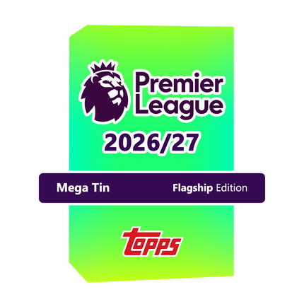 Topps - 2026/27 Premier League Flagship Edition Football (Soccer) - Mega Tin