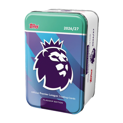 Topps - 2026/27 Premier League Flagship Edition Football (Soccer) - Super Tin (Assorted)