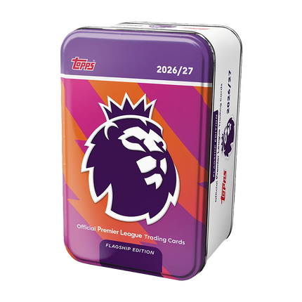 Topps - 2026/27 Premier League Flagship Edition Football (Soccer) - Super Tin (Assorted)